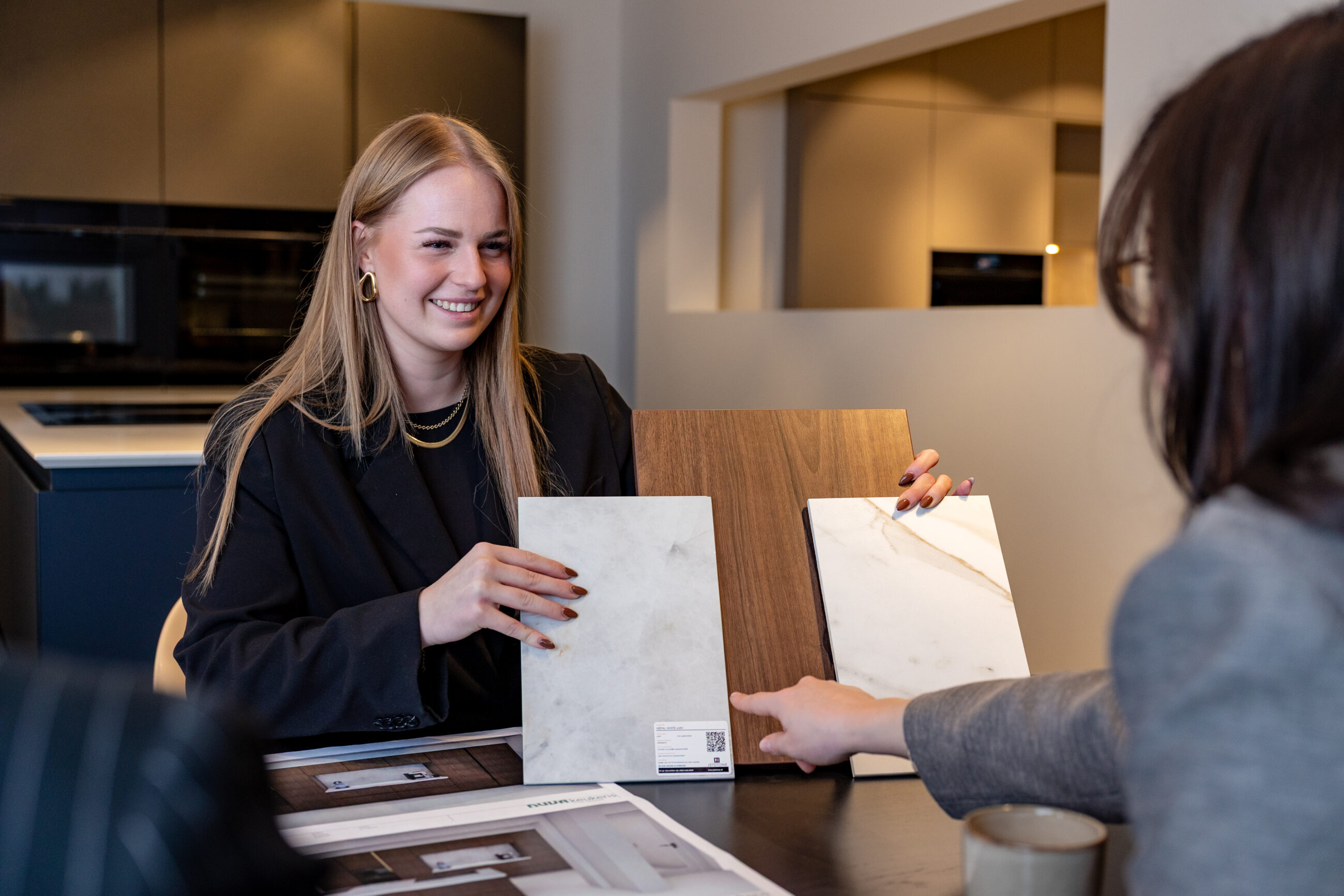 Verkoopgesprek stalen