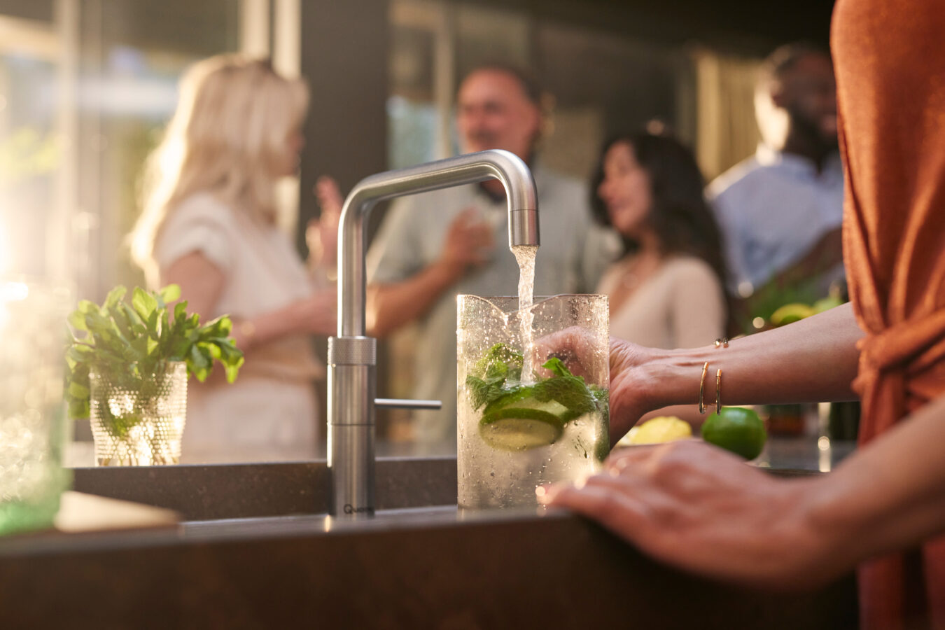 Bruiswater cadeau Quooker cube
