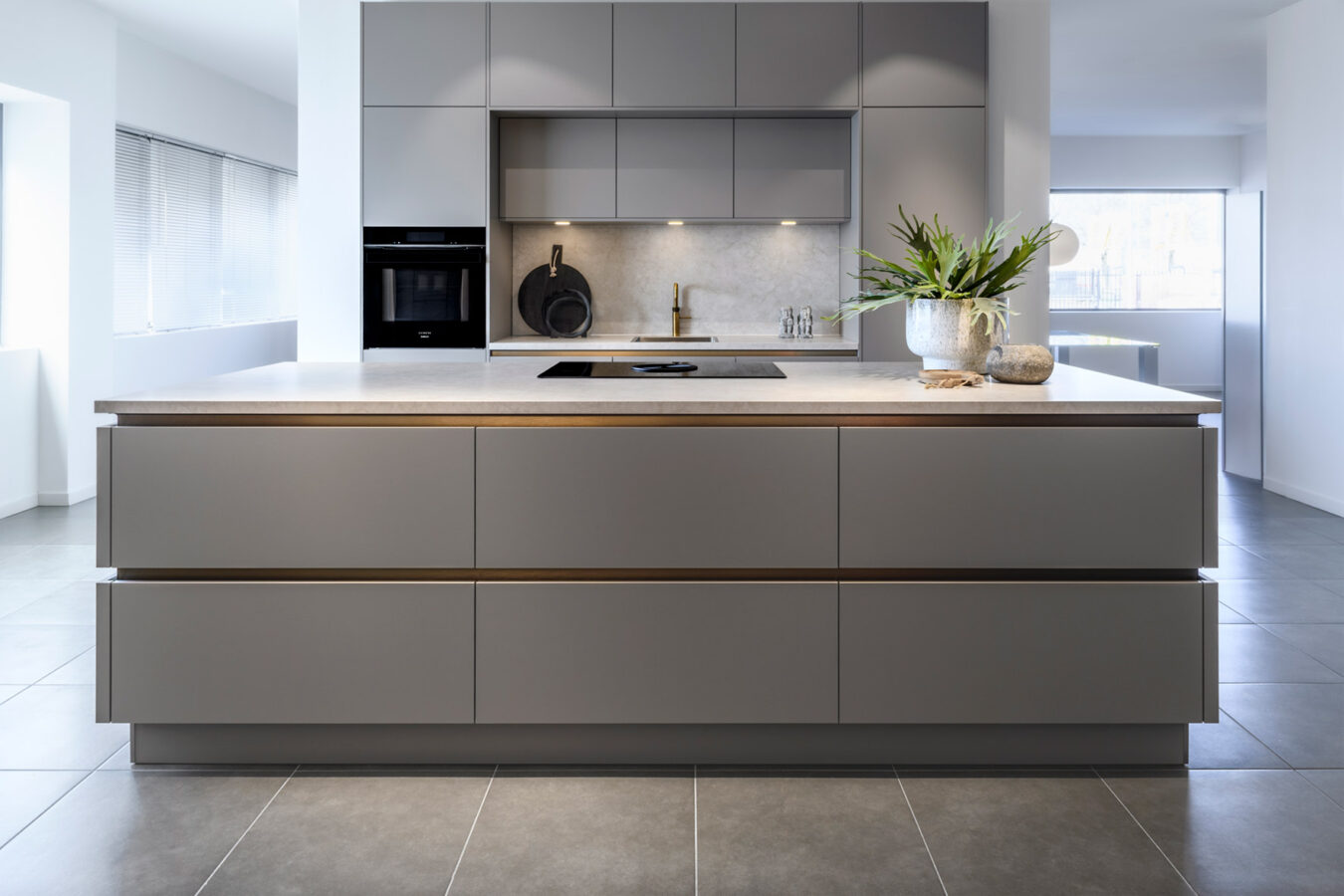 Keuken met kookeiland