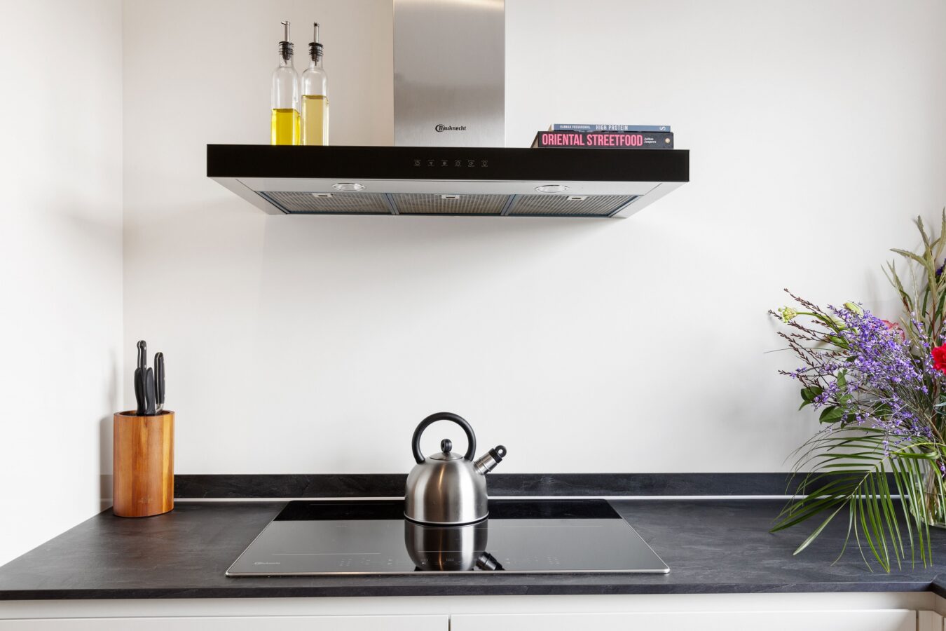 Famillie Kessels inductiekookplaat en afzuigkap
