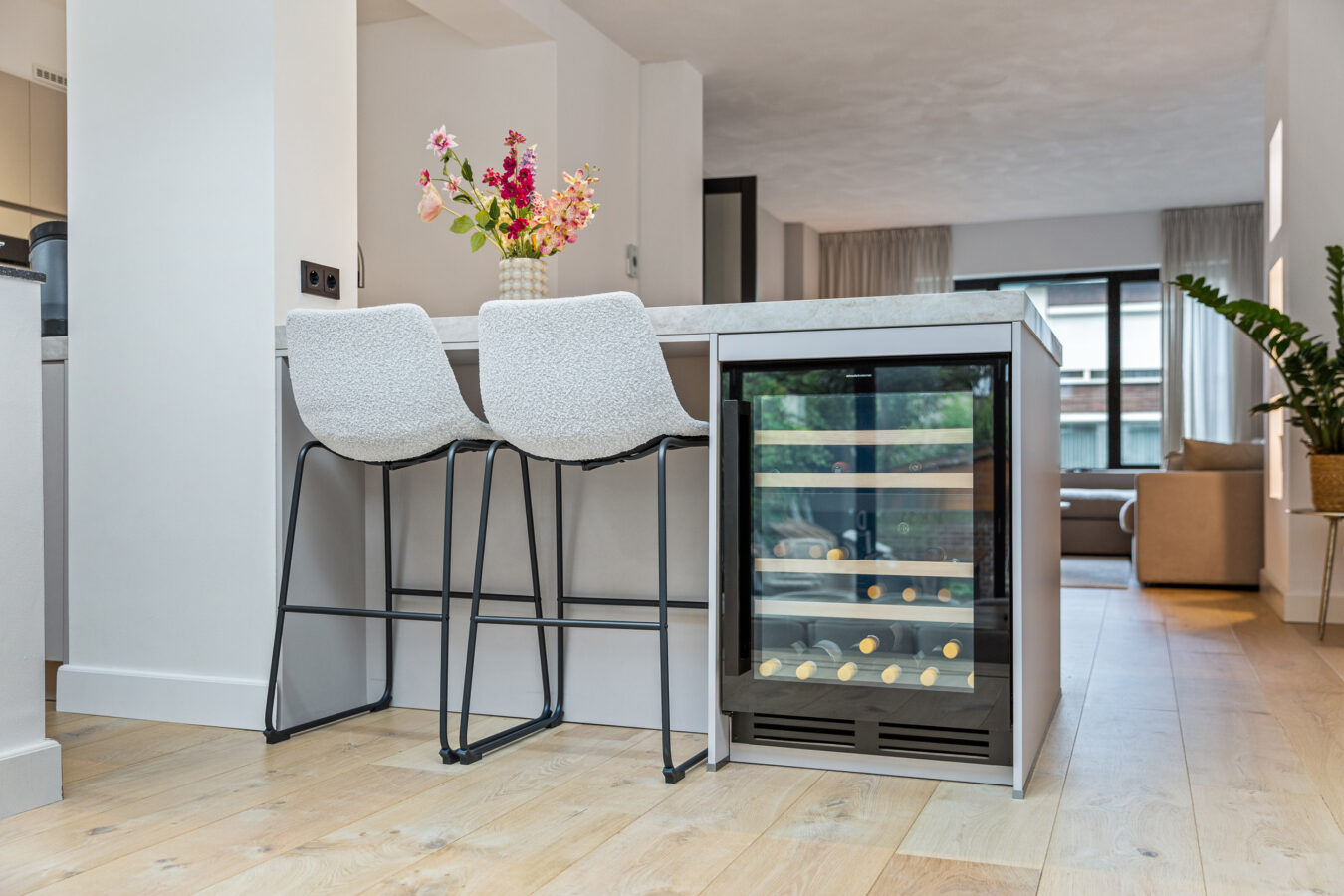 Familie van Lin bargedeelte leefkeuken