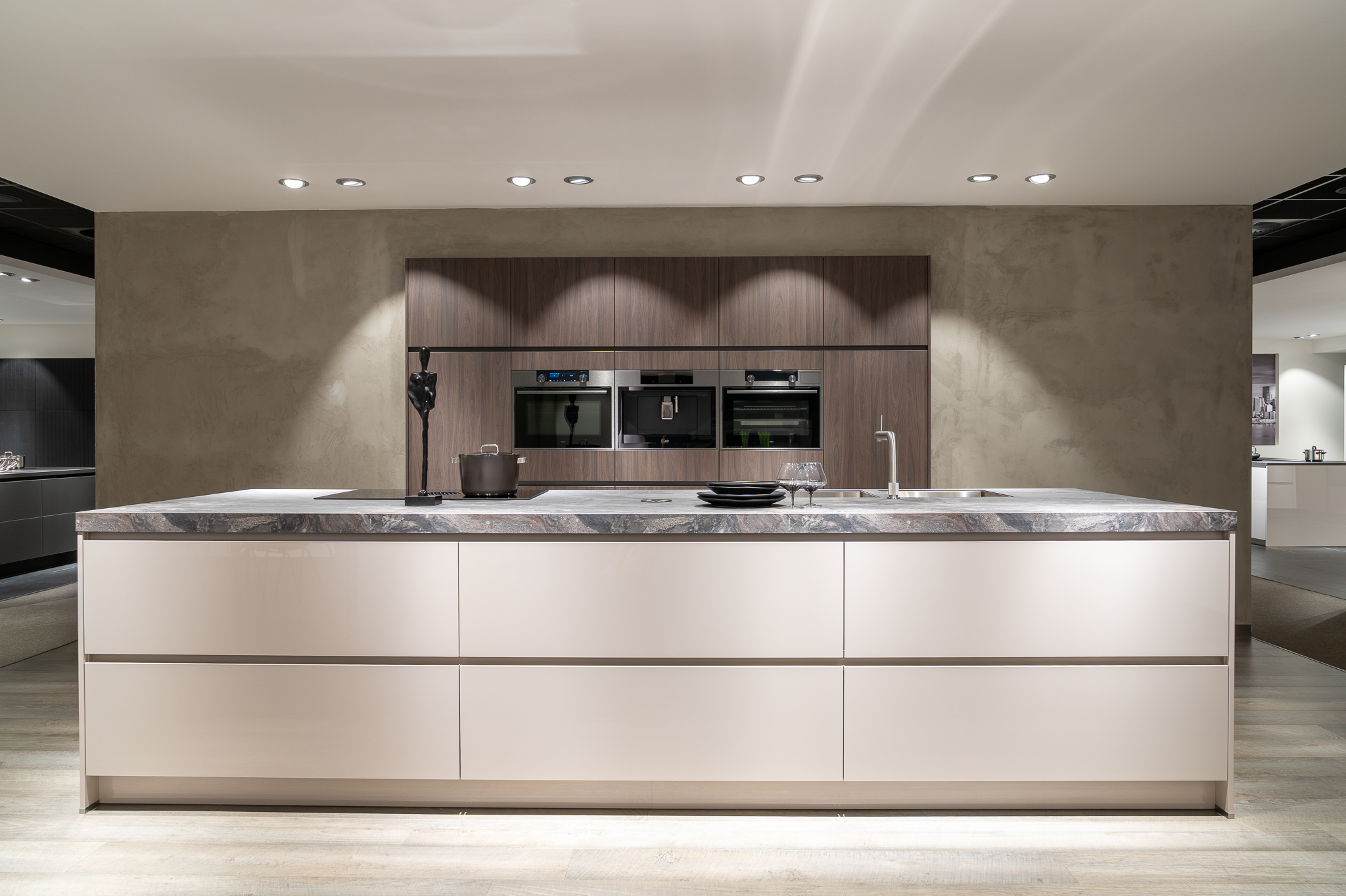 Greeploze keuken met kookeiland