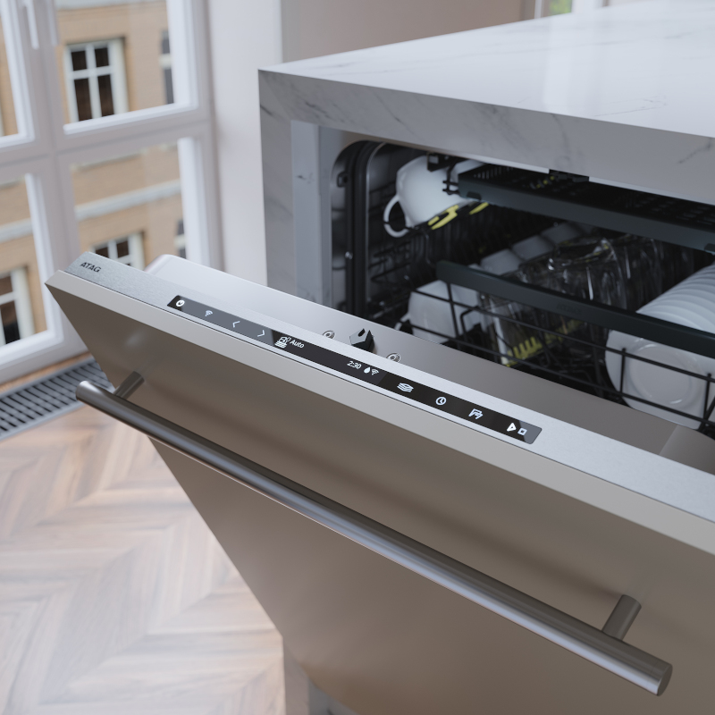 ATAG Premium Green vaatwasser geopend